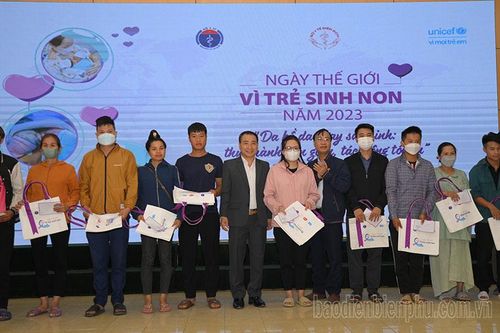 Điện Biên hưởng ứng Ngày thế giới vì trẻ sinh non năm 2023