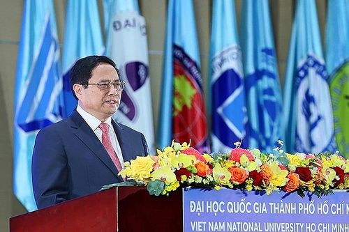 Thủ tướng Phạm Minh Chính dự lễ khai khóa của Đại học Quốc gia Thành phố Hồ Chí Minh
