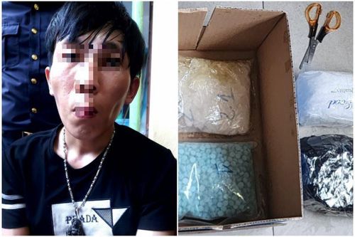 Bắt quả tang đối tượng mang hàng nghìn viên thuốc lắc