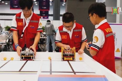 Học sinh Việt Nam đoạt nhiều giải tại World Robot Olympiad 2023