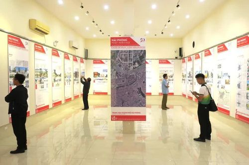 Triển lãm 'Hải Phòng – Pháp Heritage' trưng bày hình ảnh di sản kiến trúc đô thị