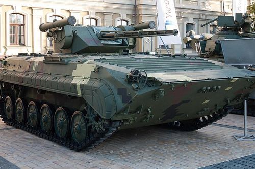 Thiết giáp đặc biệt BMP-1U Shkval của Ukraine trong biên chế quân đội Nga