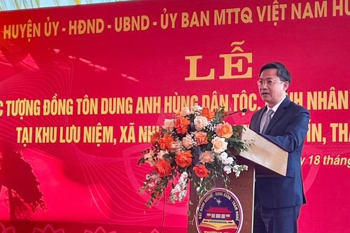 Huyện Thường Tín đúc tượng đồng Anh hùng dân tộc, danh nhân văn hóa Nguyễn Trãi