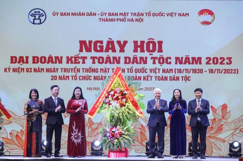 Khối đại đoàn kết toàn dân là điểm tựa để xây dựng và phát triển Thủ đô