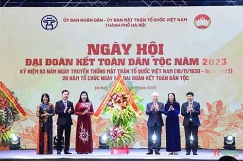 Ngày hội Đại đoàn kết toàn dân tộc thành phố Hà Nội năm 2023: Xây dựng khối đại đoàn kết Thủ đô vững chắc