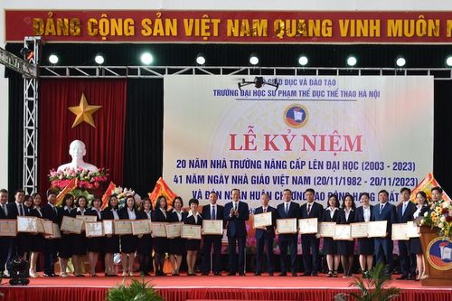 Trường ĐH Sư phạm TDTT kỷ niệm 20 năm nâng cấp thành trường đại học