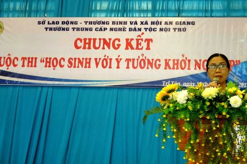 Trường Trung cấp nghề DTNT An Giang tổ chức thi 'Ý tưởng khởi nghiệp'