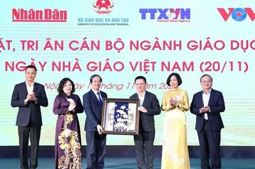 Các cơ quan báo chí tổ chức gặp mặt, tri ân nhân kỷ niệm 41 năm ngày Nhà giáo Việt Nam