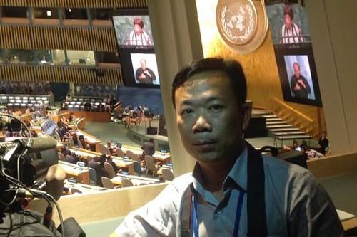 Nửa giờ tác nghiệp tại Liên Hợp Quốc