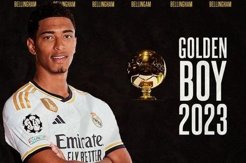 Jude Bellingham giành giải thưởng Golden Boy 2023