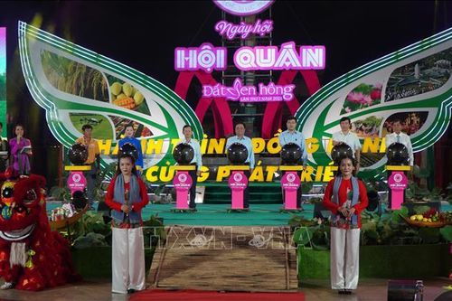 Khai mạc Ngày hội Hội quán Đất Sen hồng lần thứ I