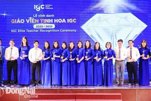 Tập đoàn Giáo dục IGC vinh danh gần 200 giáo viên