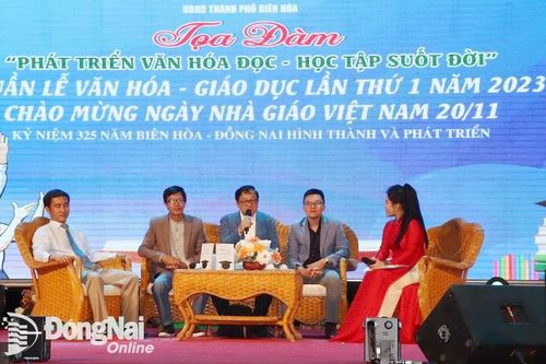 TP.Biên Hòa tổ chức tọa đàm 'Phát triển văn hóa đọc - học tập suốt đời'