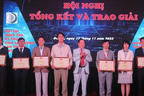 Trao 39 giải thưởng Hội thi sáng tạo kỹ thuật tỉnh Lâm Đồng lần thứ 11