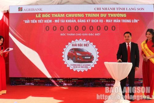 66 khách hàng trúng thưởng chương trình 'Gửi tiền tiết kiệm – Mở tài khoản, Đăng ký dịch vụ, May mắn trúng lớn'