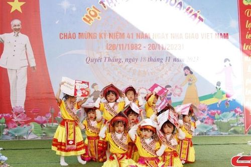 Trường mầm non Ngọc Linh tổ chức Hội thi 'Bé vui múa hát'