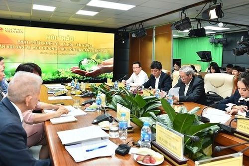 Khi soạn thảo văn bản pháp luật, phải có tư duy thúc đẩy bảo vệ môi trường