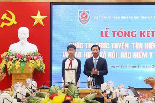 Tổng kết Cuộc thi trực tuyến 'Tìm hiểu pháp luật về BHXH, BHYT'