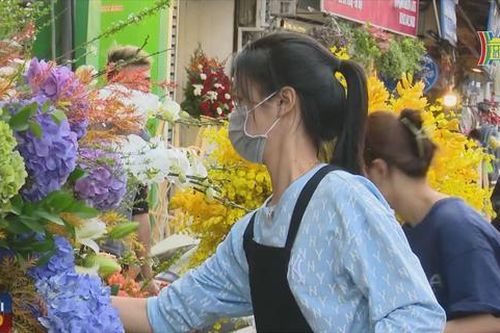 Thị trường hoa tươi trước ngày 20/11