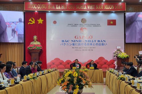 Thúc đẩy hợp tác, xúc tiến đầu tư giữa Nhật Bản và tỉnh Bắc Ninh