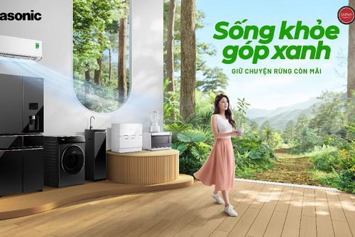 Panasonic VN tái khởi động chương trình trồng rừng 'Sống khỏe góp xanh 2023'