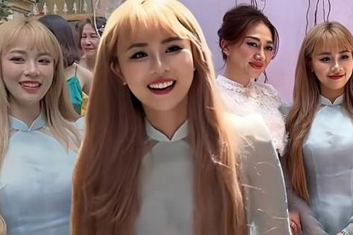 MisThy gây bão mạng vì nhan sắc cực kỳ 'mận keo' tại đám cưới của Phương Lan