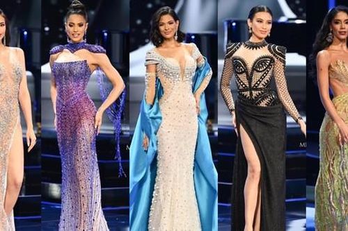 Ngắm nhan sắc lộng lẫy của Top 10 Miss Universe 2023 trong trang phục dạ hội