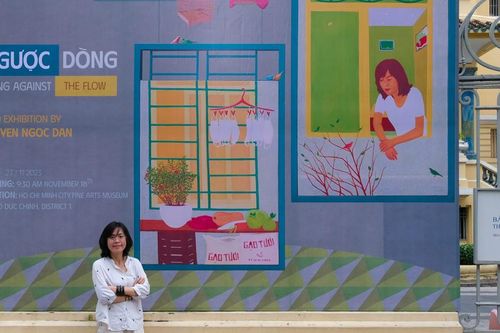 Nguyễn Ngọc Đan 'ngược dòng' với triển lãm cá nhân sau 5 năm