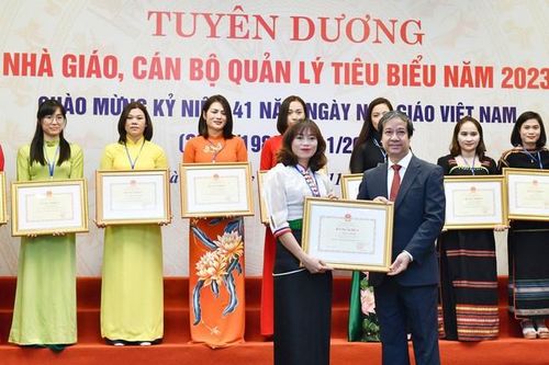 Tuyên dương 200 nhà giáo tiêu biểu năm 2023