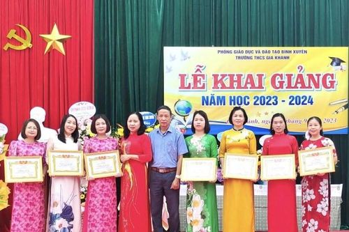Phát huy vai trò tổ chức Công đoàn trong trường THCS Gia Khánh