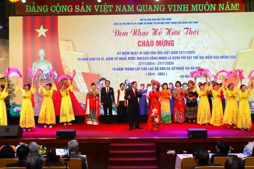 Đêm nhạc Hồ Hữu Thới: Cội nguồn Ví, Giặm trên đất Thăng Long