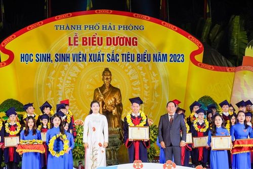 Hải Phòng biểu dương học sinh, sinh viên xuất sắc tiêu biểu năm 2023