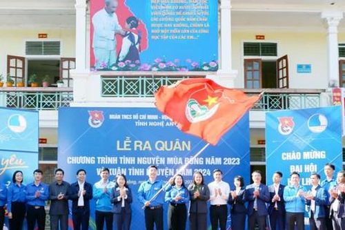 Nhiều hoạt động ý nghĩa ngày ra quân tình nguyện mùa Đông năm 2023 và Xuân tình nguyện năm 2024