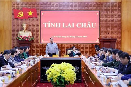 Thủ tướng Phạm Minh Chính: Lai Châu phải khởi tạo và tập trung cho các động lực tăng trưởng mới