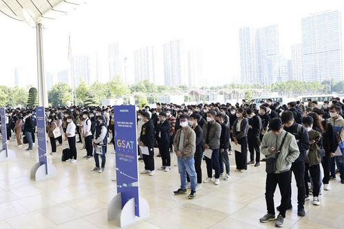 Hàng trăm kỹ sư, cử nhân tham gia vòng thi kiểm tra năng lực Samsung toàn cầu
