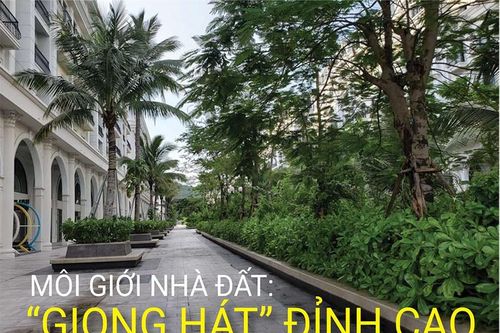 Môi giới nhà đất với 'giọng hát đỉnh cao'