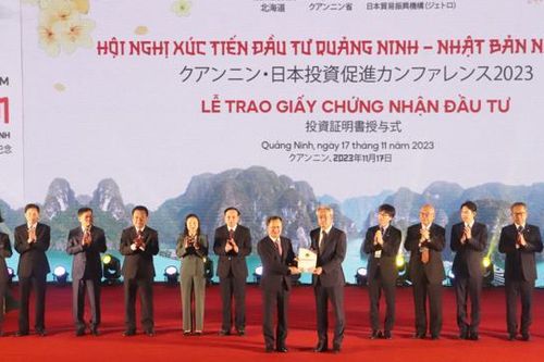 Tỉnh Quảng Ninh có thêm 80 triệu USD từ các nhà đầu tư Nhật Bản