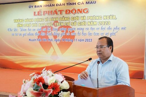 Phát động Tháng hành động vì bình đẳng giới