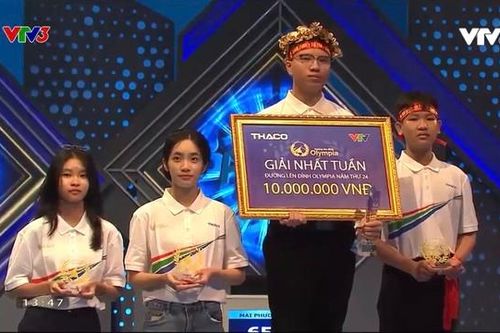 Đường Lên Đỉnh Olympia 24: Nam sinh Thái Nguyên giành vòng nguyệt quế Tuần