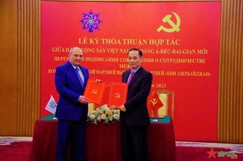 Thúc đẩy quan hệ hợp tác giữa Đảng Cộng sản Việt Nam và Đảng Azerbaijan Mới