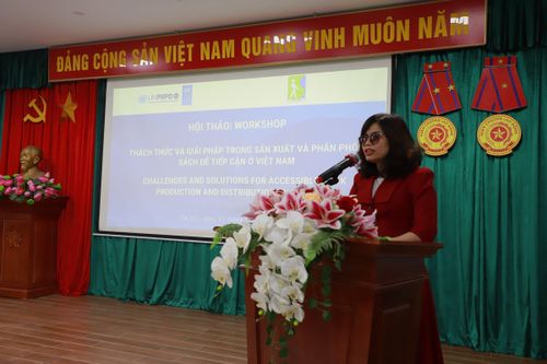 Tăng cơ hội tiếp cận tri thức cho người khuyết tật