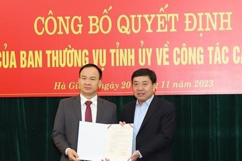 Hà Giang có tân Chánh Văn phòng Tỉnh ủy