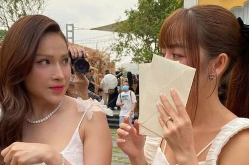 Puka chạm mặt Khả Như tại lễ cưới diễn viên Phương Lan