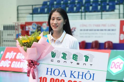 Ngắm nhan sắc Hoa khôi bóng chuyền Hoàng Thị Kiều Trinh