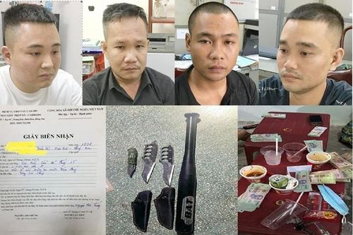 Bắt nhóm đối tượng cho vay 'tín dụng đen' uy hiếp, đánh đập con nợ