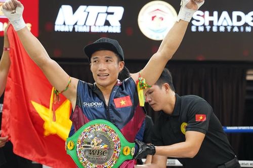 Trương Cao Minh Phát giành đai WBC Muay Thai thế giới