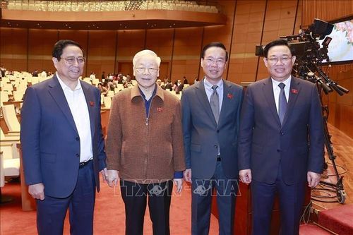 Tổng Bí thư Nguyễn Phú Trọng dự phiên họp sáng 20/11, Kỳ họp thứ 6 Quốc hội khóa XV