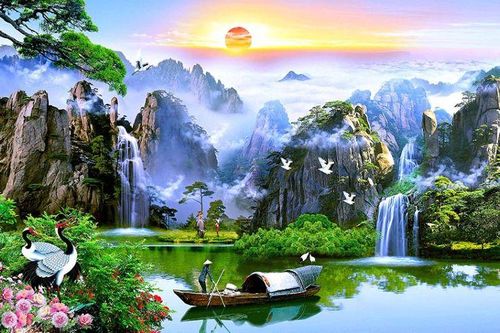 Trong nhà treo 10 mẫu tranh phong thủy này, tha hồ hút tài lộc, may mắn