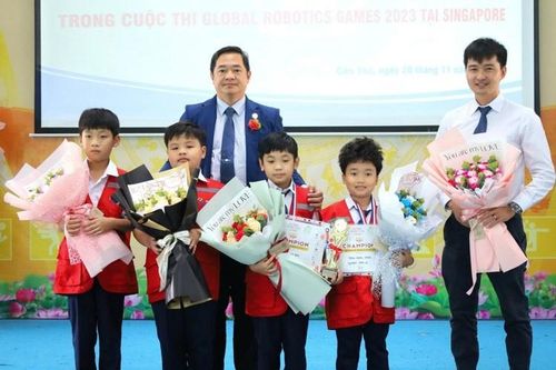 Học sinh Trường Phổ Thông Thái Bình Dương vô địch Global Robotics Games 2023