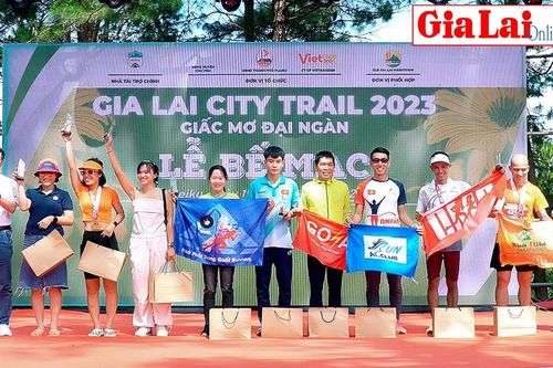 Hấp dẫn đường đua Gia Lai City Trail 2023